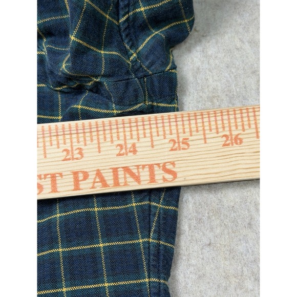 Polo Ralph Lauren Custom Fit Button Down Shirt Mens XL Blue Yellow Long Sleeve - Picture 7 of 9